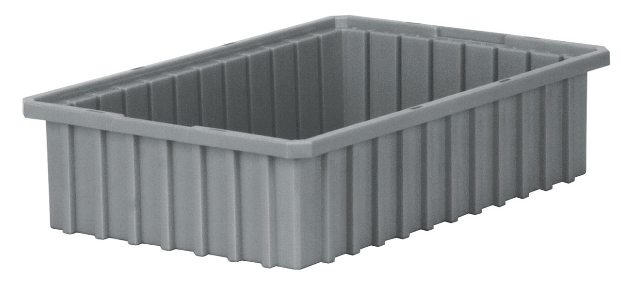 Amazon.com: Akro-Mils 33164 Akro-Grid Slotted Divider Plastic Tote ...