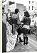 Cropped Denim Jacket Box Canvas Print of Trendy shoppers - Camden, 1989 from Mary Evans