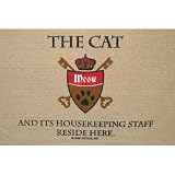 The Cat and His Adoring Staff ... Doormat