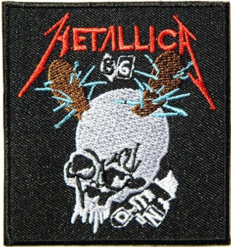 METALLICA MASTER OF PUPPETS Heavy Metal Rock Punk Band Logo Music Patch Sew Iron on Embroidered Badge Sign Costume Gift