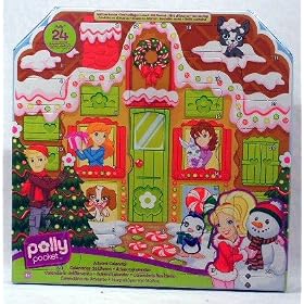 Polly Pocket 24 Piece Advent Calendar with Doll