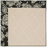 IMAGE OF Capel Zoe-White Wicker Raven Octagon 10.00 x 10.00 Area Rug