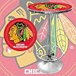 NHL Chicago Blackhawks pub table