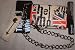 The WHO Rock Band Tri-Fold Logo WALLET w/chain