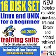"Linux and UNIX for a Beginner" Complete Training Suite, includes Training Library and four UA Certifications, 4 video training DVDs + 12 DVDs of Linux Diversity Collection, Includes Four UNIX Academy Certifications Exams