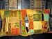 2 Yellow Sari Patchwork Embroidery Sari Toss Pillow Cushion Covers