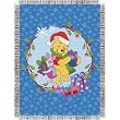Pooh - Home Made Holiday Triple Woven Jacquard Throw (48x60")"