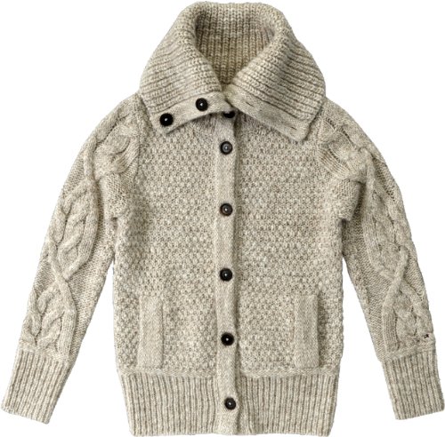 Tommy Hilfiger Damen Strickjacke  1M87604036 / HAYSVILLE SHORT CARDI, Gr. 40 (L), Wei&szlig; (SN Preisvergleich