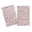 Martha Stewart Crafts Glitter Alphabet Stickers