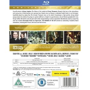 Remains of the Day [Blu-ray] [Import anglais]