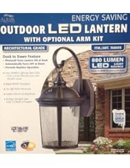 Lawn & Patio: Altair Lighting LED Outdoor Lantern With Optional Arm Kit - Altair
