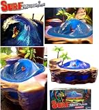 Surf Machine Water Feature - Bodyboarder get's tubed on your desk!