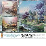 Thomas Kinkade 3 - in - 1 Puzzle - B000GKAXU6