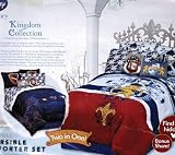 Disney Kingdom Coat Of Arm's Twin/Full Reversible Comforter Set