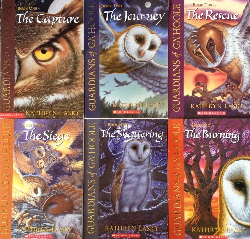 Guardians of Ga'hoole Boxed Set, Books 1 - 6: The Capture / The Journey / The Rescue / The Siege / The Shattering / The Burning