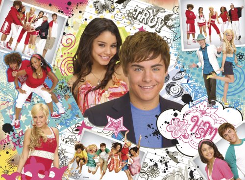 Childrens Toyshop  Toys : Ravensburger Disney High School Musical 2 XXL 100 piece jigsaw puzzle