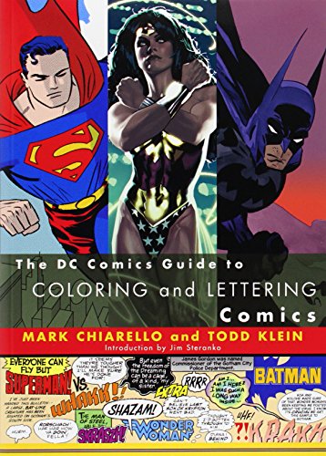 dc comics guide to coloring and lettering comics