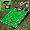 New Orleans Saints NFL Football Field Bean Bag Toss Game