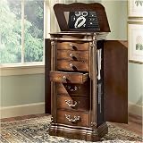 Powell Furniture 450-314 Mayfair Jewelry Armoire