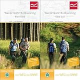 Wanderkarte Rothaarsteig S&uuml;d / Nord - 1 : 50 000 - 