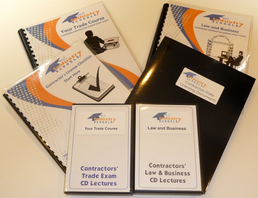 CONTRACTORS LICENSE KIT C36 - PLUMBING for California w/LAW ...