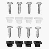 Custom Accessories 93323 Nylon License Fasteners