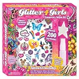 Savvi Glitter4Girls Tattoos Kit - 200 Pieces