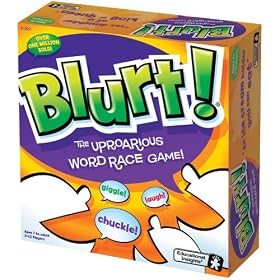 Blurt The Websters Game of Word Racing Blurt The Webster's Game of Word Racing