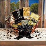 With Sympathy Gift Basket