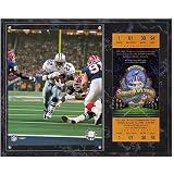 Emmitt Smith Dallas Cowboys 12x15 Super Bowl XXVIII Plaque with Replica Ticket