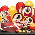 Washington Redskins Deluxe Party Kit - 8 guests