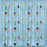 Peppa Pig George Pirate 54" Drop Curtains