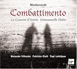 Monteverdi - Combattimento / Ciofi, Villazón, Lehtipuu, Le Concert dAstrée, Haïm (W/DVD)
