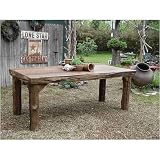 Ranch House Teak Wood Dinner Table
