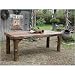 Ranch House Teak Wood Dinner Table