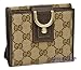 Gucci Beige Canvas New Abbey French Purse 141411-BG-BR