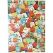 Festive Titles Boys Girls Books Christmas Theme Poster Decoupage Gift Wrap 20 x 28 "