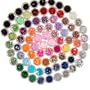 eSecure : Magnifique Kit de d�coration pour les ongles, les yeux, et le corps compos� de 80 couleurs