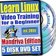Learn Linux Systems for a Beginner Video Training and Two Certification Exams Bundle, Mandriva Edition. 5-disc DVD Set, Ed.2011