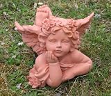 Eigenschaften HDG  / ENGEL PUTTE GARTENSKULPTUR TERRAKOTTA 32 CM KYRIEL LANDHAUS