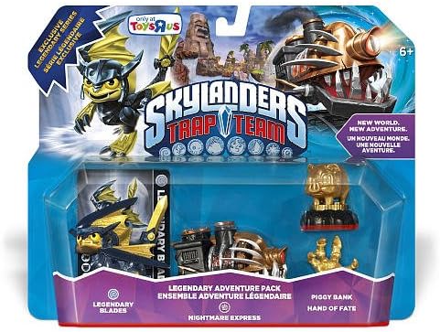 Toys R Us Exclusive Skylanders Legendary Trap Team Adventure Pack Nightmare Express