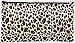 World Traveler Black Leopard Makeup Brush Bag 10-inch