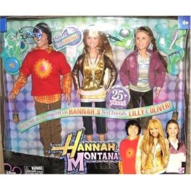 Hannah Montana Oliver and Lily Exclusive Doll Set by Hannah Montana