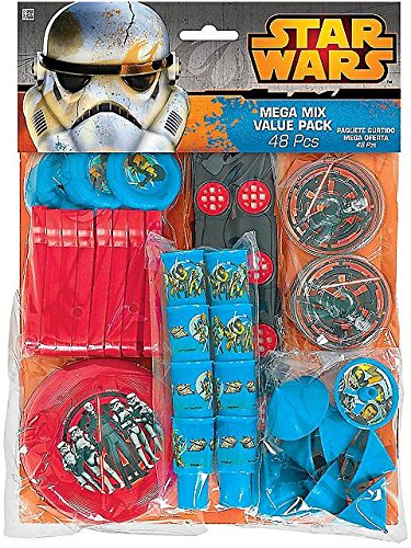 Star Wars Rebels Mega Mix Value Favor Pack 48 Pcs