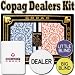 Copag Playing Cards Dealer Kit - 1546 Red/Blue Poker Jumbo