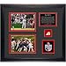 Mounted Memories Boston Red Sox Framed 2 4x6 World Series Champs Photos w/ World Series Dirt/Plate & Medallion