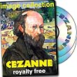 Cezanne, Over 100 High Resolution Digital Images, Royalty Free Collection DVD