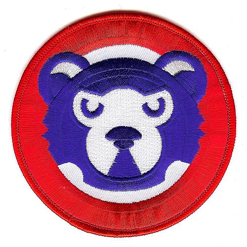Chicago Cubs Retro 1980'S Jersey Sleeve Patch