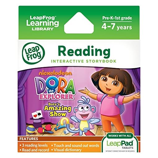 LeapFrog LeapPad Dora's Amazing Show Ultra eBook (works with all