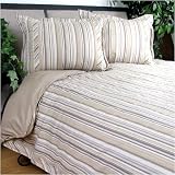 Nautica Bedding: Nautica Brixton Stripe Full Dust Ruffle Sage